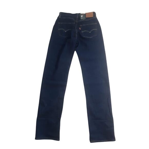 Levi’s Premium 501 ’90s Selvedge Jeans Women’s 26x36 Dark Wash NWT - Picture 4 of 6